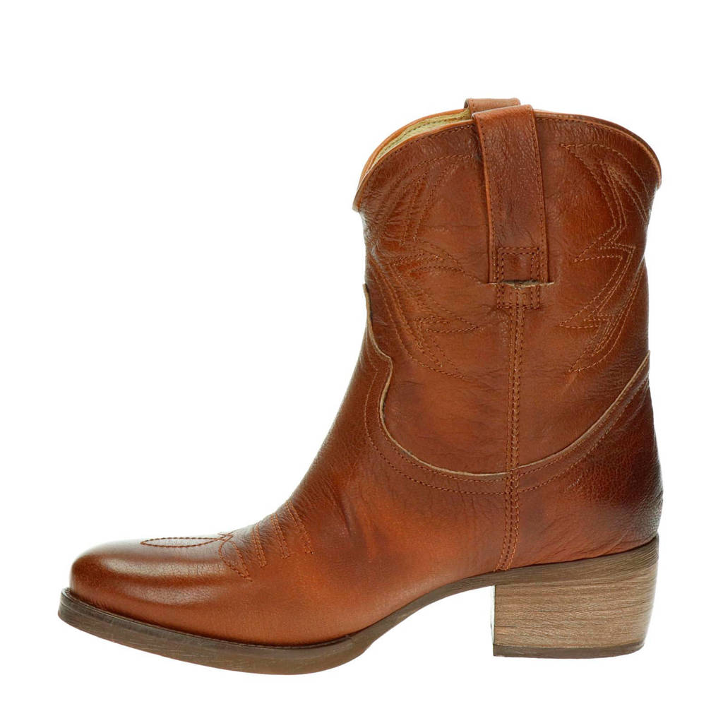 Laarzen Moretto Cowboy Cognac Antonio Leren 6zqZB6t