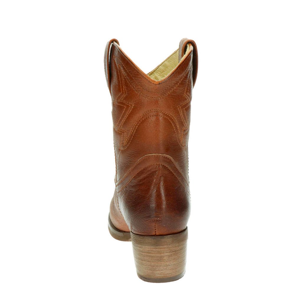 Laarzen Moretto Cowboy Cognac Antonio Leren 6zqZB6t