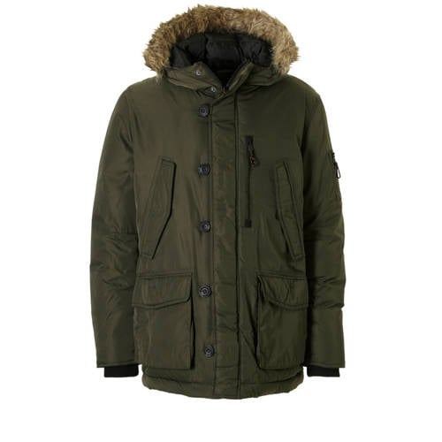 Ca Angelo Litrico Winterjas Donkergroen ca kopen in de aanbieding Ca Angelo Litrico Winterjas Donkergroen ca kopen in de aanbieding