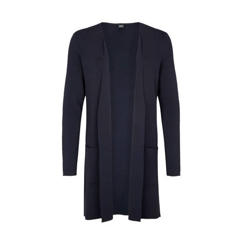 Soliver Black Label Vest Met Splitten Blauw soliver black label kopen in de aanbieding