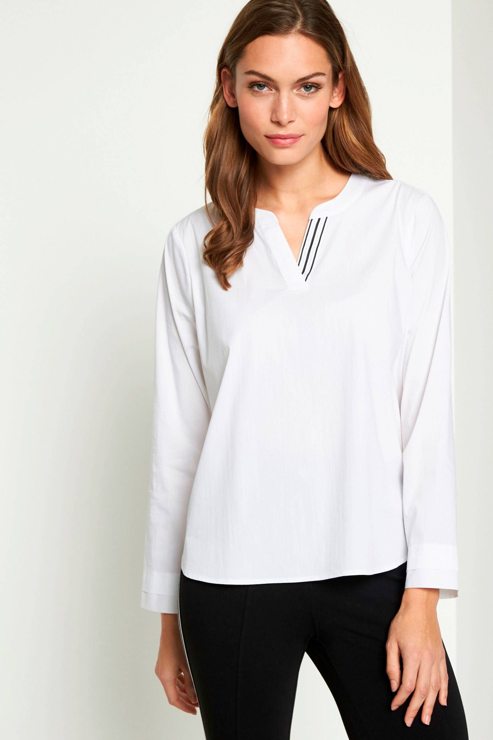 comma blouse casual wit identity streepdetail met rqvTrHR