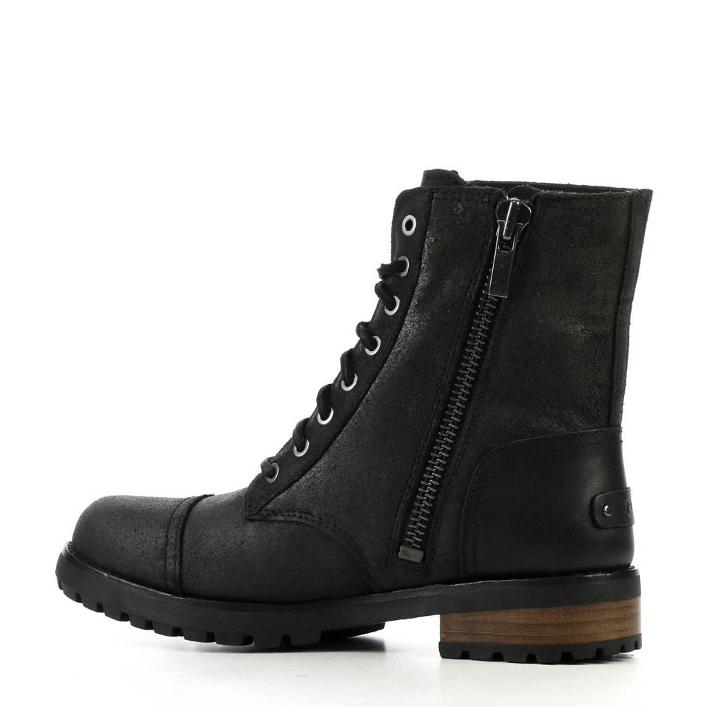 Leren Ugg Veterboots Kilmer Zwart Ii dYYHnZ