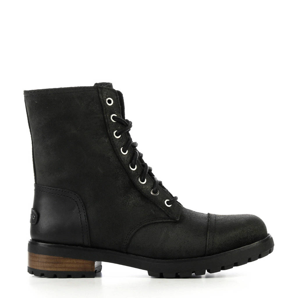 Leren Ugg Veterboots Kilmer Zwart Ii dYYHnZ