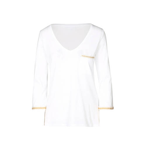 Cassis Lichtglanzende Top Met Goudkleurig Detail cassis kopen in de aanbieding Cassis Lichtglanzende Top Met Goudkleurig Detail cassis kopen in de aanbieding