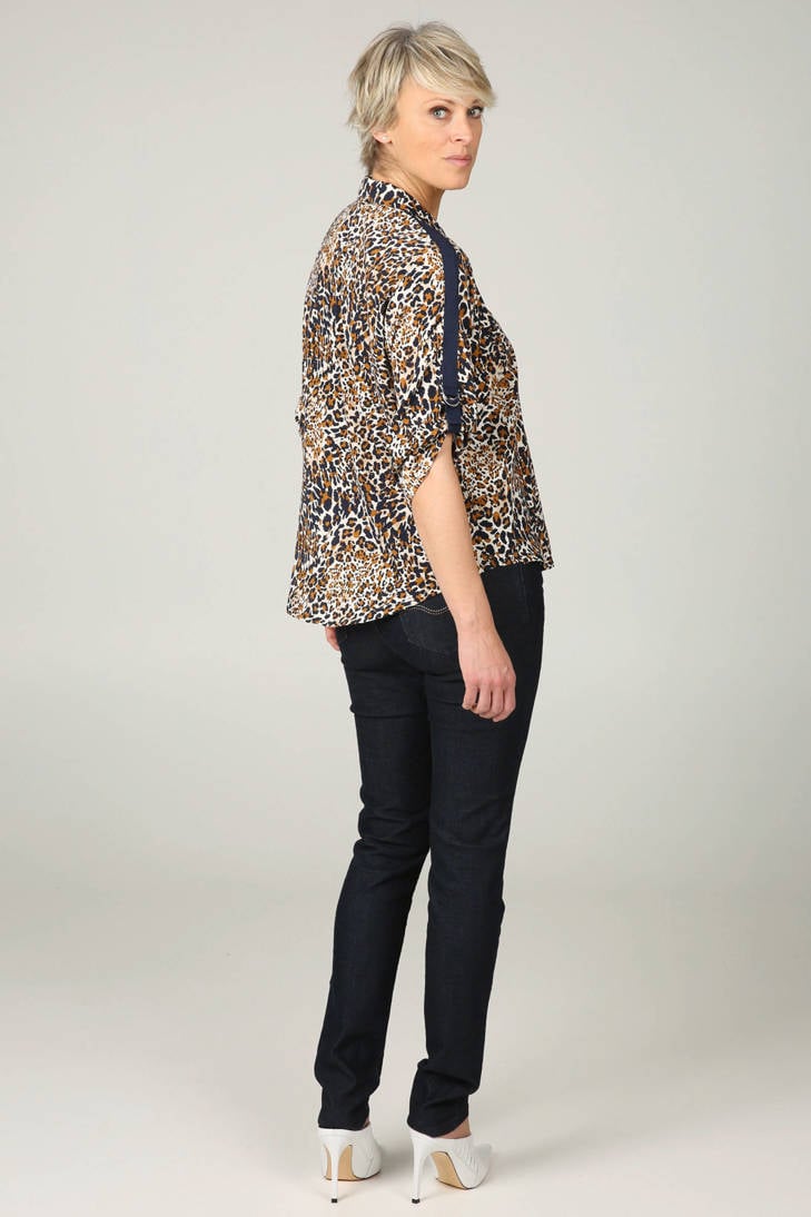 met Cassis blouse panterprint met Cassis blouse panterprint 7q8WaE