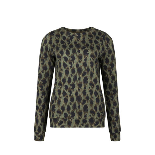 We Fashion Trui Met Panterprint we fashion kopen in de aanbieding