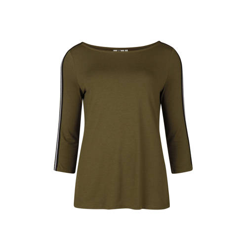 We Fashion Top Kaki we fashion kopen in de aanbieding