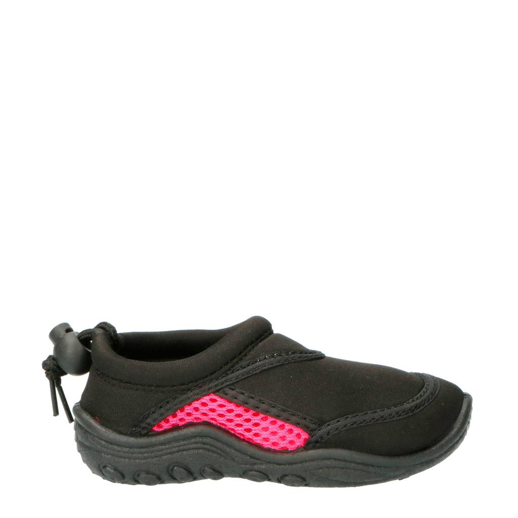 Zwarte jongens en meisjes Campri waterschoenen Zwart Roze kids van textiel/ voering: textiel/ voetbed: eva