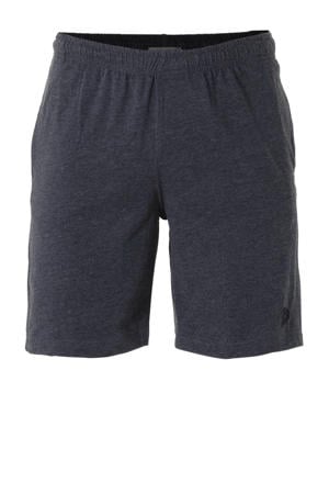 sportshort blauw gemeleerd