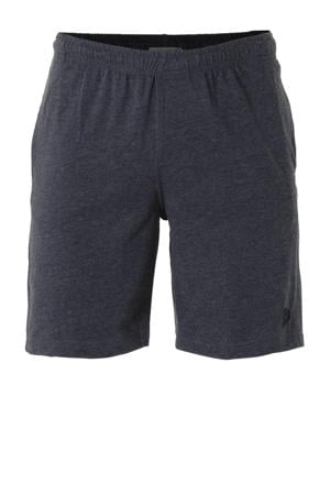 sportshort blauw gemeleerd