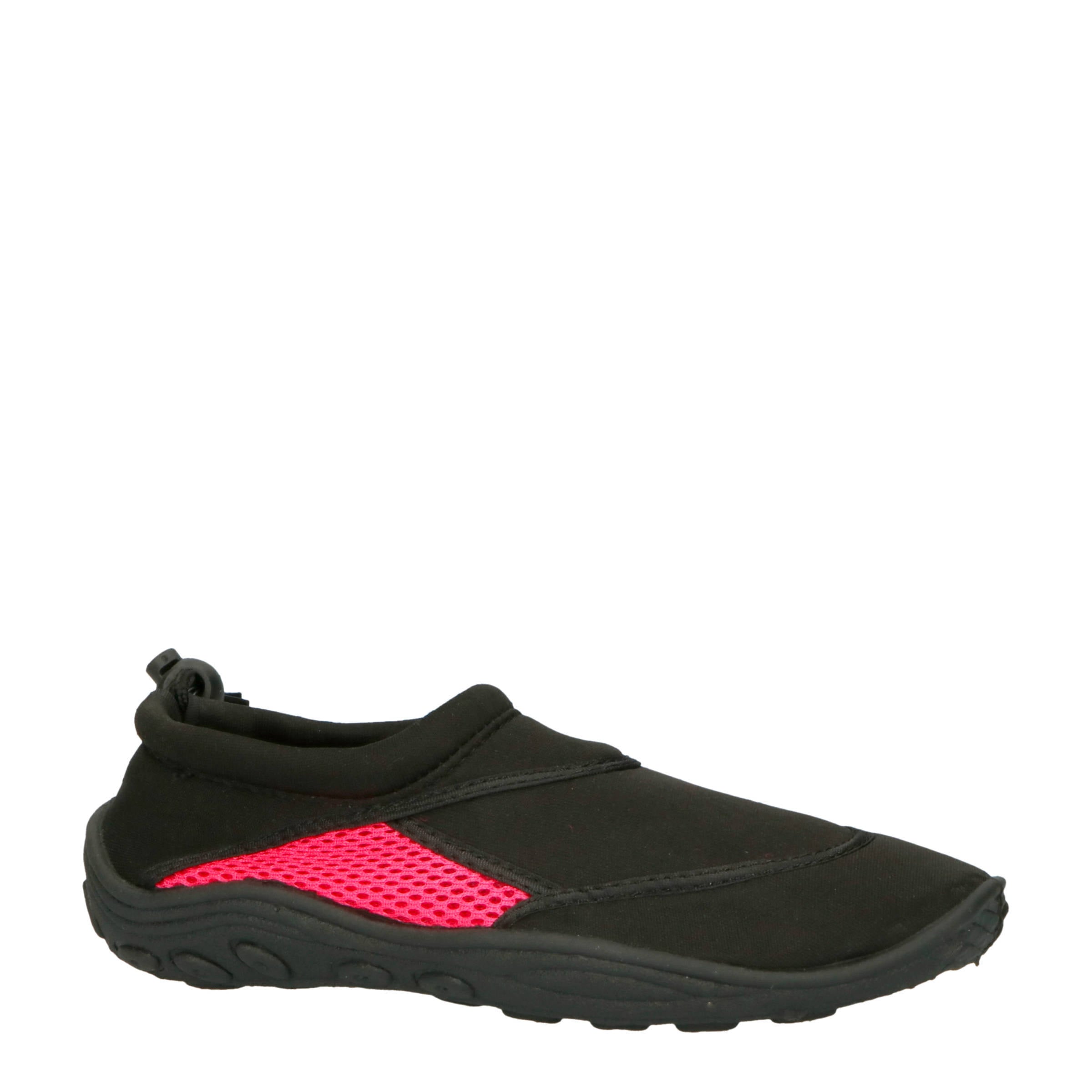 Campri waterschoenen zwart/fuchsia unisex | wehkamp