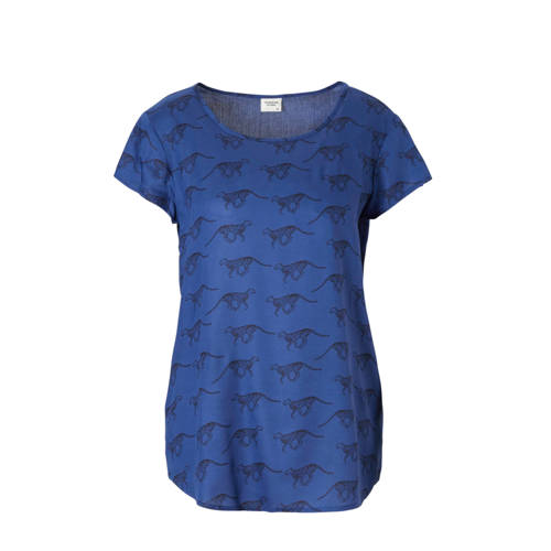 Jacqueline De Yong T Shirt Met Panterprint jacqueline de yong kopen in de aanbieding