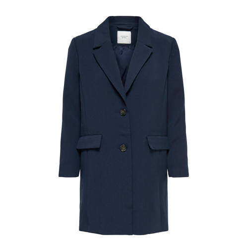 Jacqueline De Yong Jas Donkerblauw Met Reverskraag jacqueline de yong kopen in de aanbieding Jacqueline De Yong Jas Donkerblauw Met Reverskraag jacqueline de yong kopen in de aanbieding