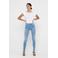 ONLY high waist skinny jeans ONLROYAL light blue denim regular