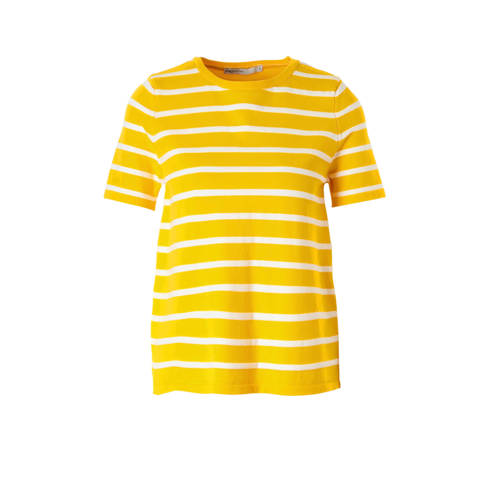 Only Gestreepte Top Geel only kopen in de aanbieding Only Gestreepte Top Geel only kopen in de aanbieding