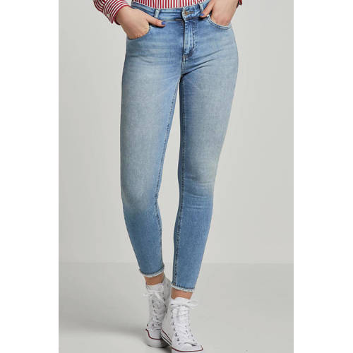 ONLY skinny jeans ONLBLUSH blue light denim regular afbeelding
