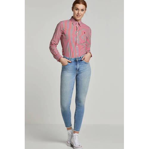 ONLY skinny jeans ONLBLUSH blue light denim regular afbeelding