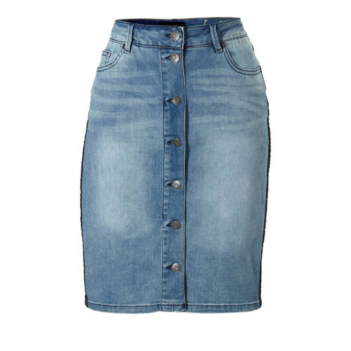 Object Spijkerrok Met Contrast Bies object kopen in de aanbieding