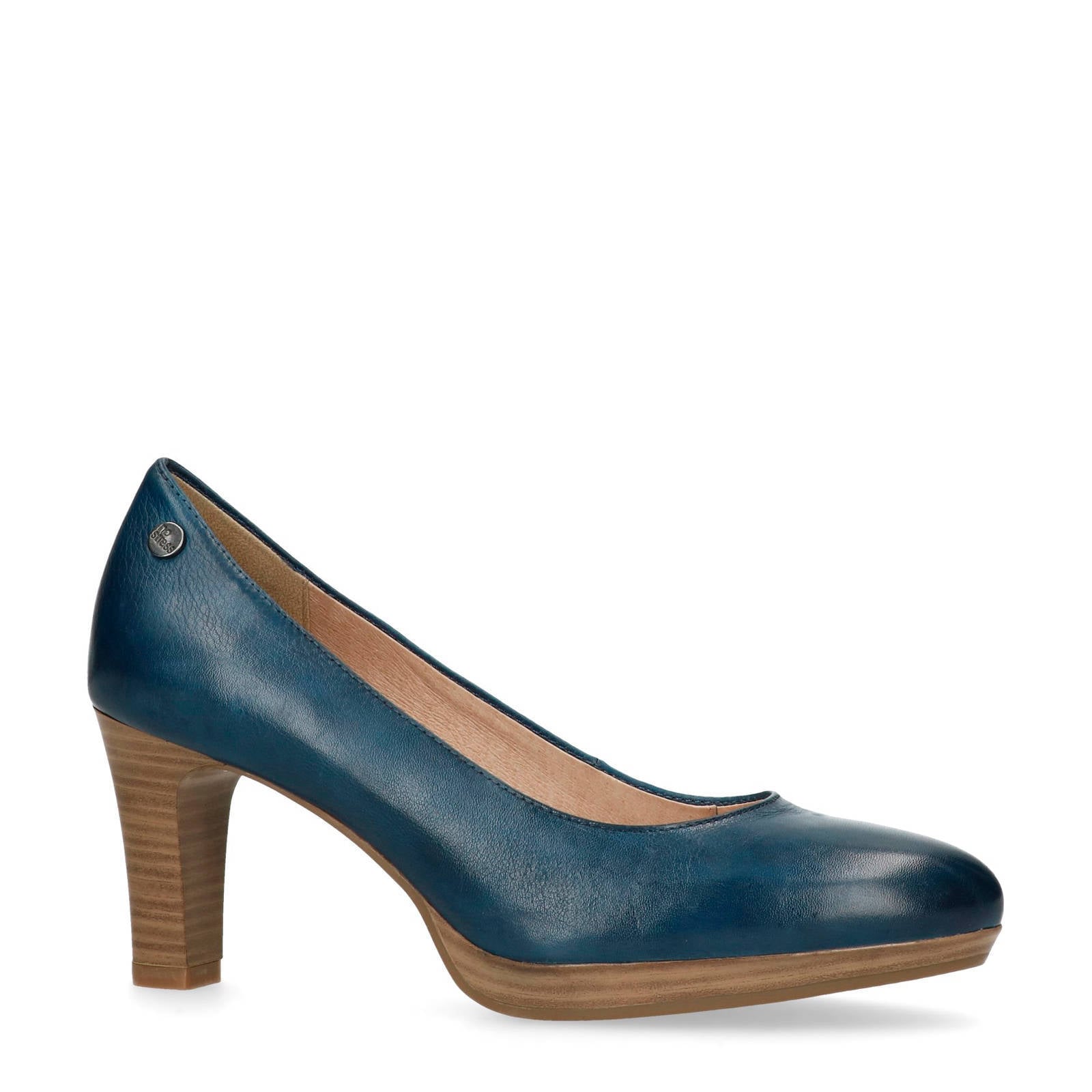 No Stress leren pumps blauw | wehkamp