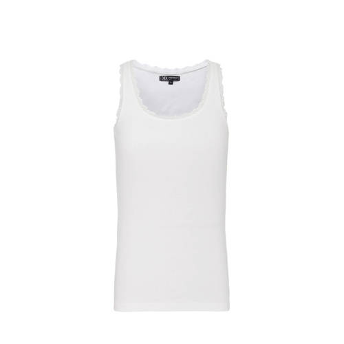 Didi Singlet Met Kant Wit didi kopen in de aanbieding Didi Singlet Met Kant Wit didi kopen in de aanbieding