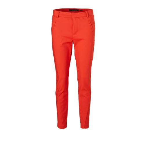 Vero Moda Broek Rood vero moda kopen in de aanbieding