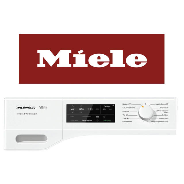 Zakje overdracht Bijdrage Miele WCE670 Twindos/Wifi wasmachine | wehkamp