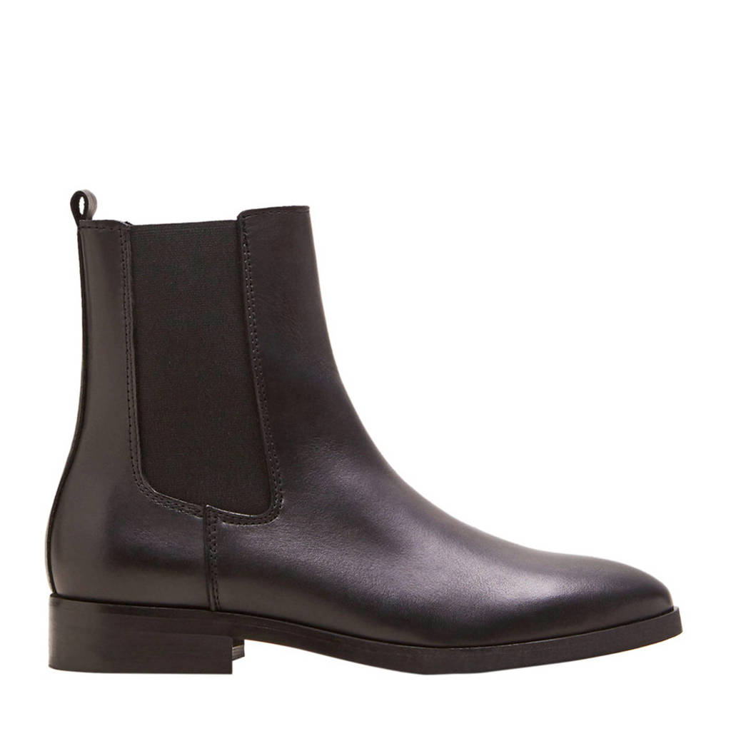 Chelsea Chelsea Zwart Leren Mango Boots Leren Zwart Mango Boots Mango Leren a7nqwd8ax