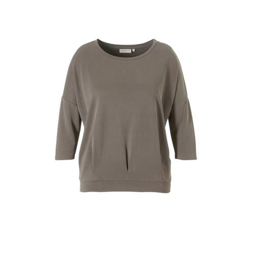 Only Carmakoma Top Met Driekwart Mouwen only carmakoma kopen in de aanbieding