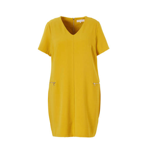 ONLY carmakoma jurk okergeel ONLY carmakoma jurk okergeel