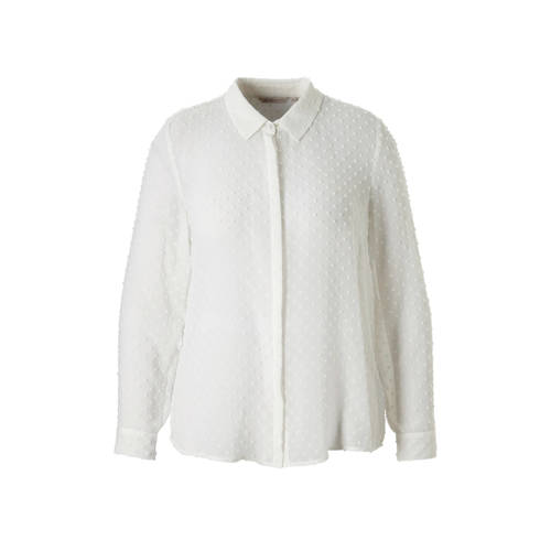 Only Carmakoma Blouse Met Stipdessin only carmakoma kopen in de aanbieding