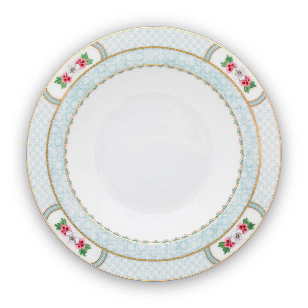 Pip Studio Blushing Birds soepbord (Ø21,5 cm), Wit