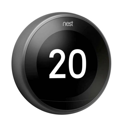 Nest Thermostaat 3Rg Gen Black nest kopen in de aanbieding