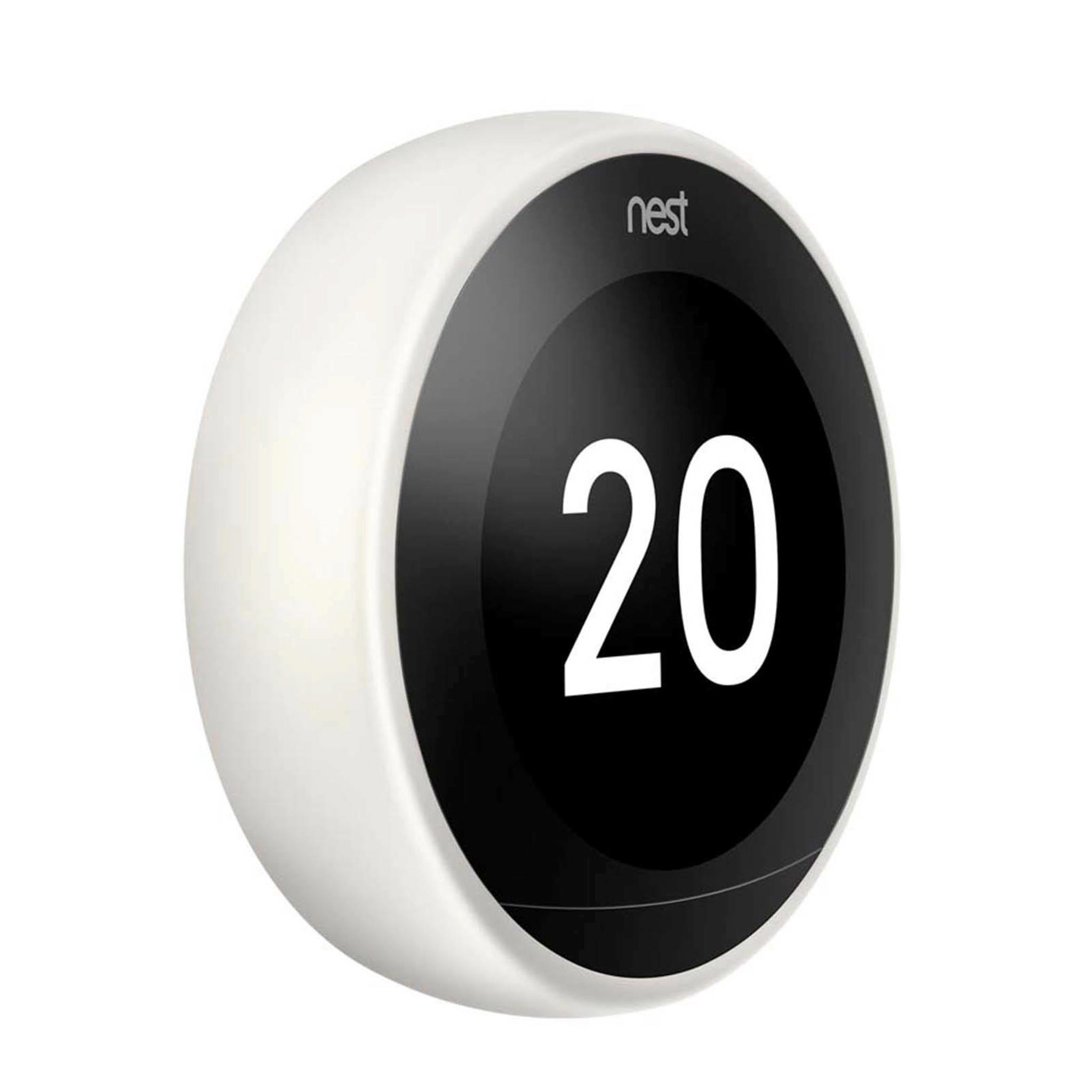 Google Nest Learning 3e generatie thermostaat, wit wehkamp