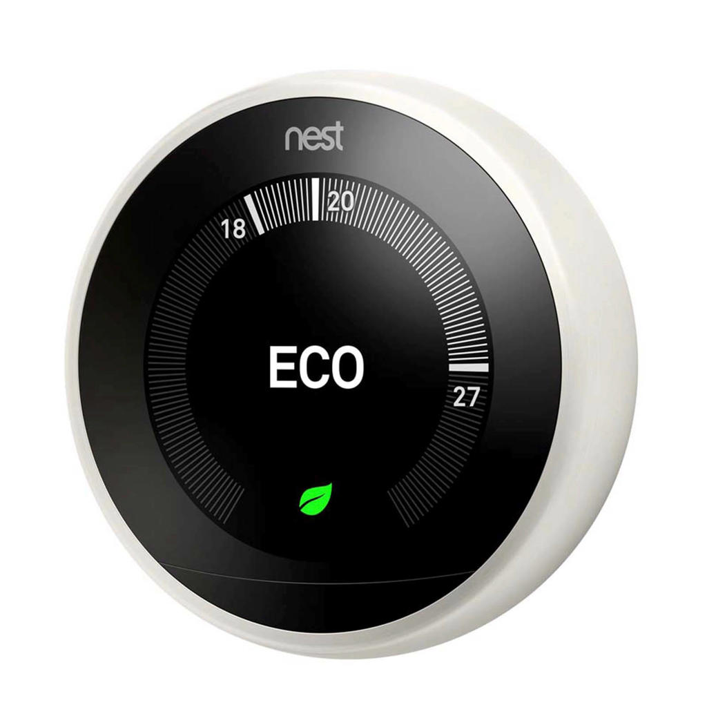 Google Nest Learning 3e generatie thermostaat, wit wehkamp