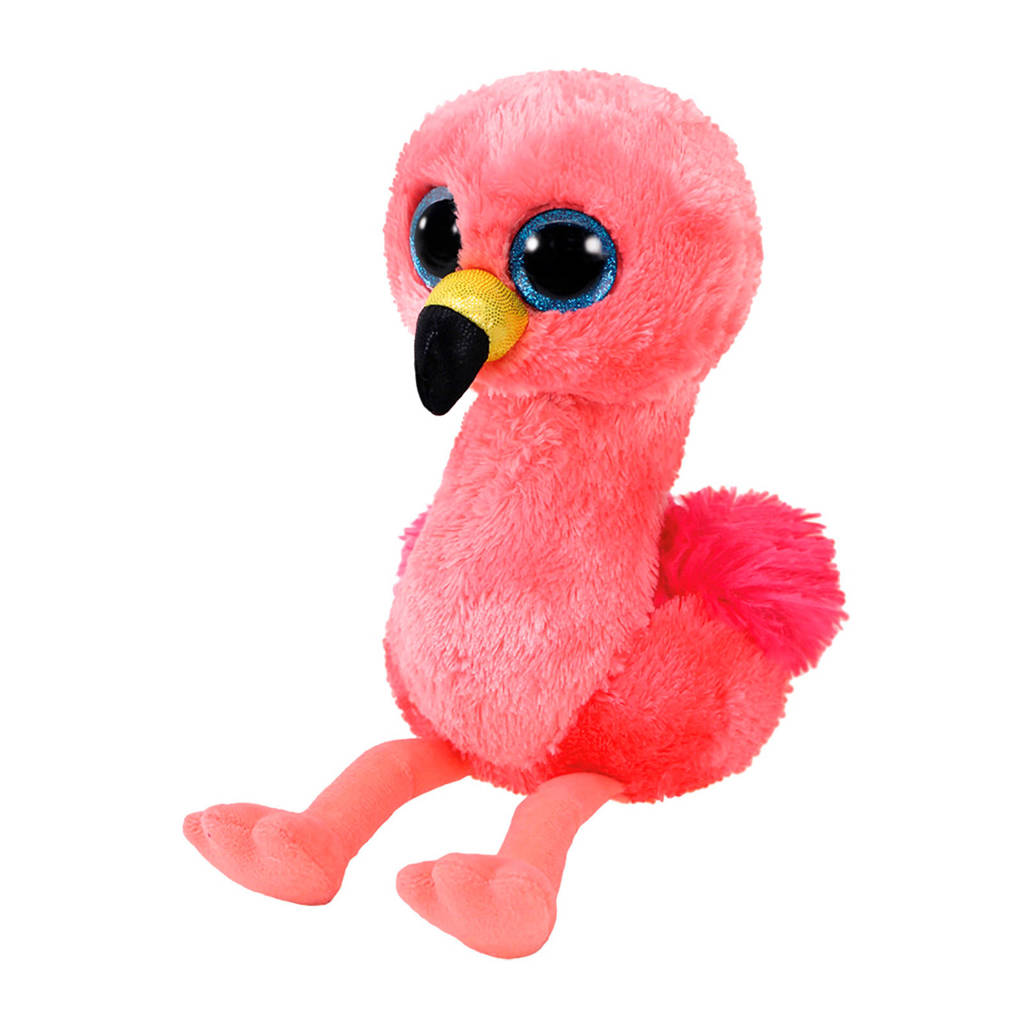 Ty Beanie Boo's Gilda flamingo knuffel 15 cm