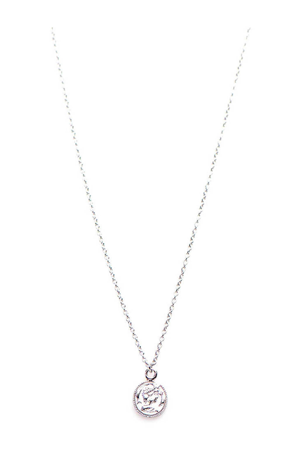Karma ketting T35-COL-CO-S, Zilverkleurig