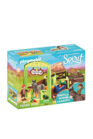 Wehkamp Playmobil Spirit Knip en Meneer Worteltjes met paardenbox aanbieding Wehkamp Playmobil Spirit Knip en Meneer Worteltjes met paardenbox aanbieding