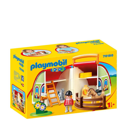 Playmobil Mijn Meeneem Manege 70180 playmobil kopen in de aanbieding