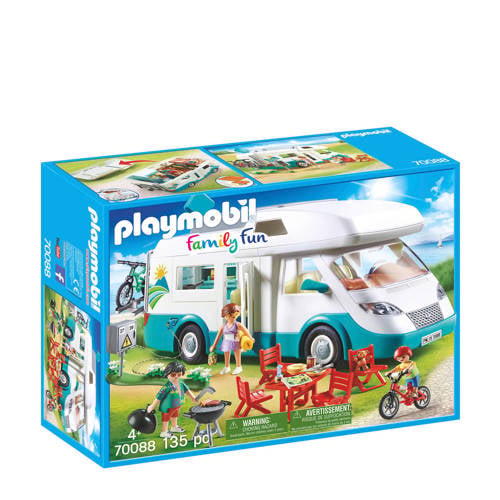 Wehkamp Playmobil Family Fun camper met familie aanbieding