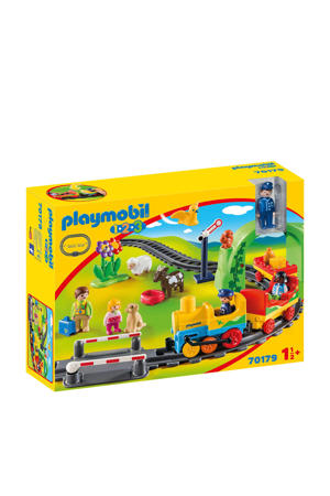Wehkamp Playmobil 1-2-3 mijn eerste trein aanbieding