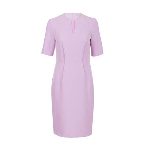 Promiss Jurk Met Plooien Paars promiss kopen in de aanbieding