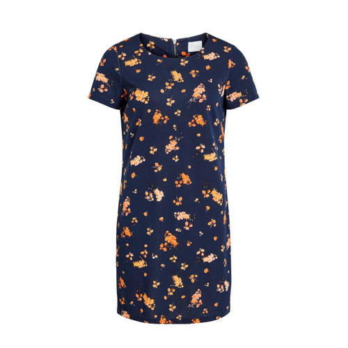 Vila Gebloemde Jurk Blauw vila kopen in de aanbieding Vila Gebloemde Jurk Blauw vila kopen in de aanbieding