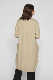 thumbnail: VILA gemêleerd gebreid vest VIRIL beige