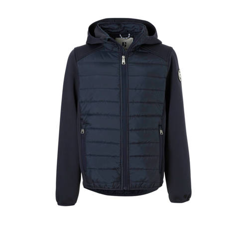 Garcia Tussenjas Met Capuchon Donkerblauw garcia kopen in de aanbieding