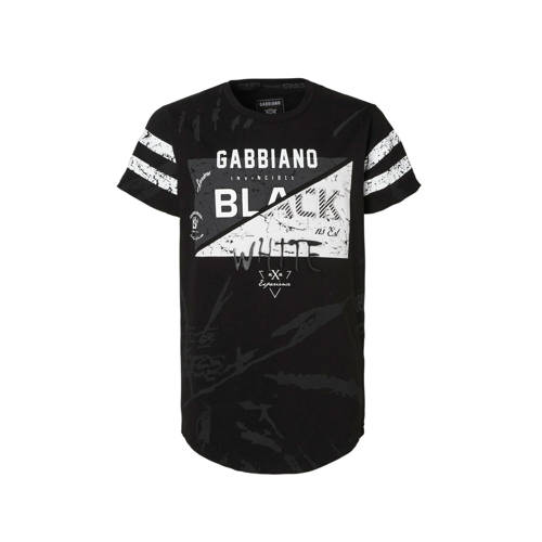 Gabbiano T Shirt Met Printopdruk Zwart gabbiano kopen in de aanbieding Gabbiano T Shirt Met Printopdruk Zwart gabbiano kopen in de aanbieding