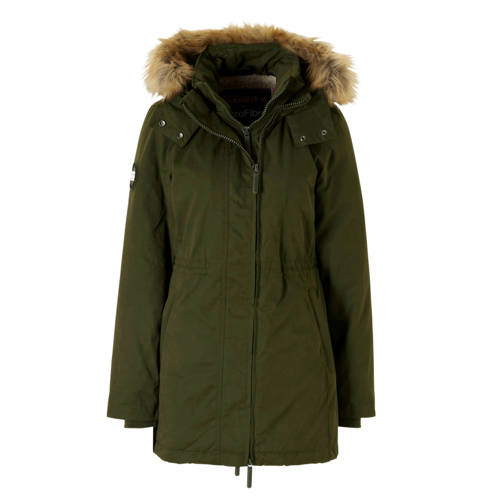 Superdry Microfibre Parka Jas superdry kopen in de aanbieding Superdry Microfibre Parka Jas superdry kopen in de aanbieding