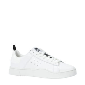 S-Clever Low leren sneakers wit