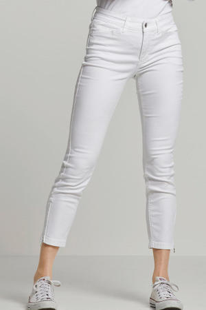 cropped straight fit jeans Dream Chic white denim