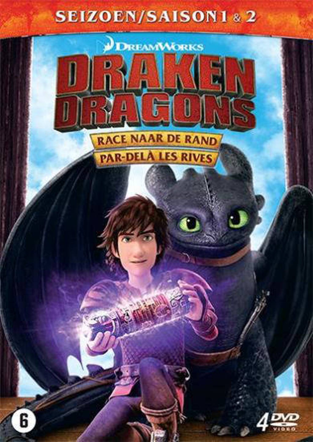 Draken race naar de rand - Seizoen 1-2 (DVD)