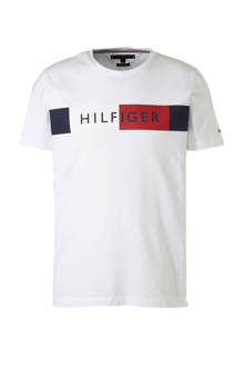 T-shirt met logo wit